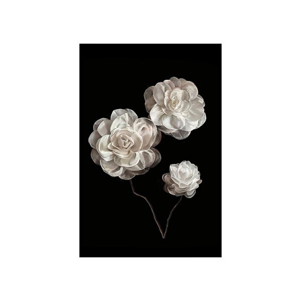 Fugui camellia decorative painting, small fragrant wind, bedroom studio, study room arrangement, French living room, dining room background hanging painting - Image 5