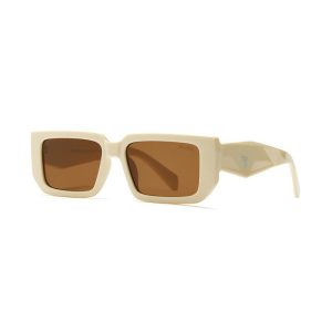 22012 new fashion small frame sunglasses men's and women's trend street shooting sunglasses rectangular sunglasses