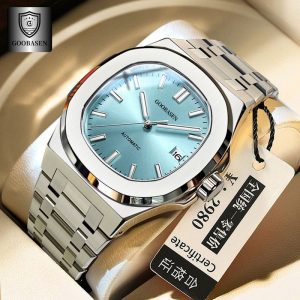 Coopersen's high-value waterproof ultra-thin men's watch calendar imitation mechanical watch live broadcast foreign trade hot one piece is sent on behalf of the company