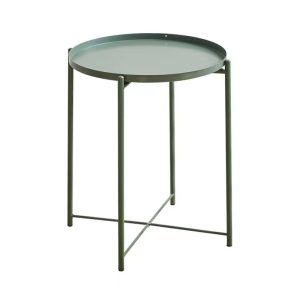 Foreign trade Nordic sofa side table living room wrought iron disassembly small coffee table leisure small round table bedroom balcony mini tea table