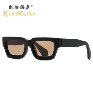 New Fashion Small Frame Sunglasses 86608 European and American Personality Square Frame Sunglasses Cross-border Versatile Thick Frame Sunglasses