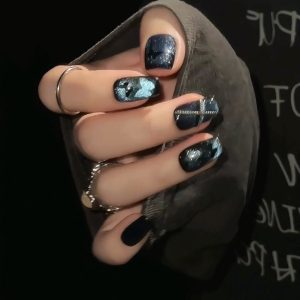 Pure handmade wearable nail national style chain high-end wearable nail stickers source factory wholesale light therapy nail fake nails