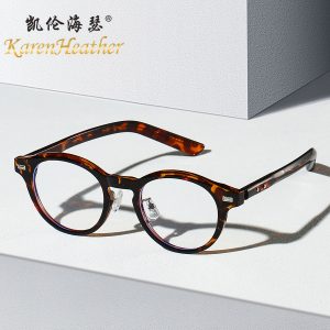 New TR90 frame pin sunglasses 28033 versatile rivet sunglasses street photography versatile anti-blue light flat light mirror