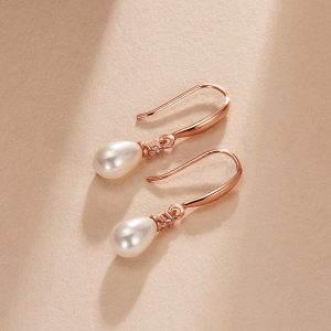 French Romantic Vintage Pearl Earrings S925 Silver Women's Light Luxury Stud Earrings Temu Cross-border E-commerce Jewelry Wholesale