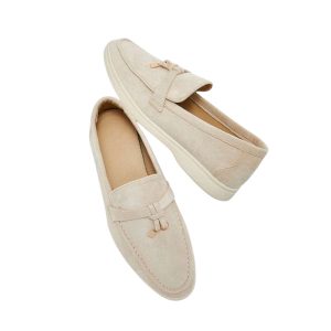 2025 spring and autumn cross-border European and American fashion flat comfortable loafers one-foot slip-on shoes spot wholesale