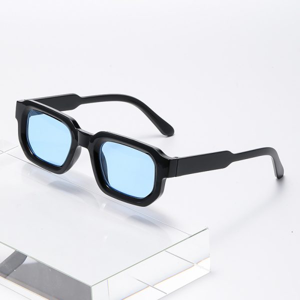 Carefully selected women's sunglasses, European and American retro simple high-end fashion sunglasses, square small frame sunglasses