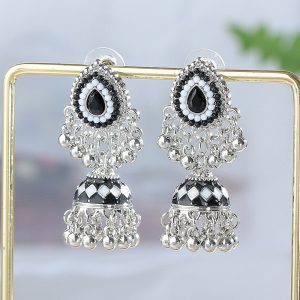2024 autumn new earrings, retro European style pendant accessories, niche Indian style, autumn and winter new trade lady
