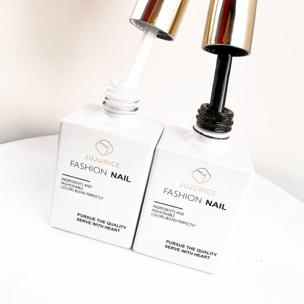 Cross-border special nail art academy special blend black and white nail polish glue 2024 new Japanese nail light therapy glue wholesale - Image 3