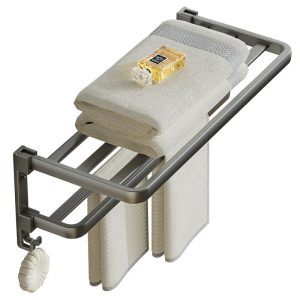 Non-perforated towel rail, toilet, bathroom, kitchen, triangle shelf, towel rail, tissue box, toothbrush holder, hook