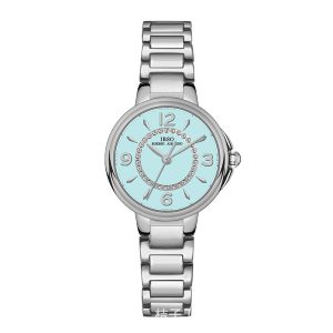 Auburn European subdial blue high-end quartz watch light luxury scale steel belt simple women's watch 1133