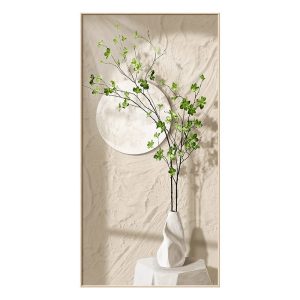 Entrance hallway paintingNordic sense of luxury, aisle hanging painting, cream wind texture painting, living room sofa, background wall decoration painting