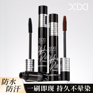 xixi Feather Three-Dimensional Curl Mascara for beginners is slender, thick, curly, long-lasting, waterproof, sweatproof, and not easy to smudge