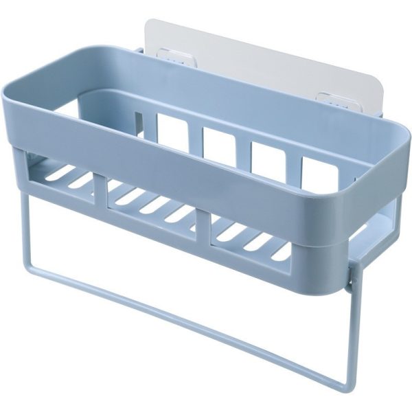 Bathroom shelf, washbasin, toilet storage, bath, no punching, wall-mounted storage box, toilet - Image 5