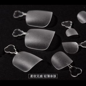 Nail Clips Scrub No-Sand Foot Nail Box Pack Ultra-thin No-Sand Non-Sand Non-Marking Extended Toe Nail Patch Toe