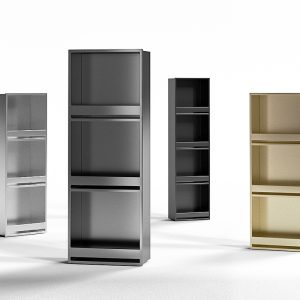 stainless steel niche built-in shelf metal TV cabinet embedded finished bathroom toilet niche cabinet customization