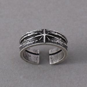 Dry decoration original starry night vintage ring punk men's opening ring personality domineering trend European and American men's and women's rings
