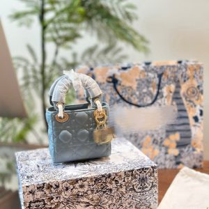 D home super mini Lady Dai Fei bag delicate and cute little square bag, sweet crossbody bag, shoulder bag, small waste bag