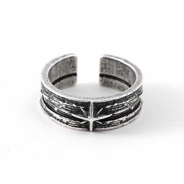 Dry decoration original starry night vintage ring punk men's opening ring personality domineering trend European and American men's and women's rings - Image 5