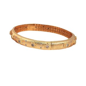 Italian Bujia New Diamond Encrusted Bracelet Women 18k Versatile Light Luxury Vintage Imperial Green Bracelet Jewelry Wholesale