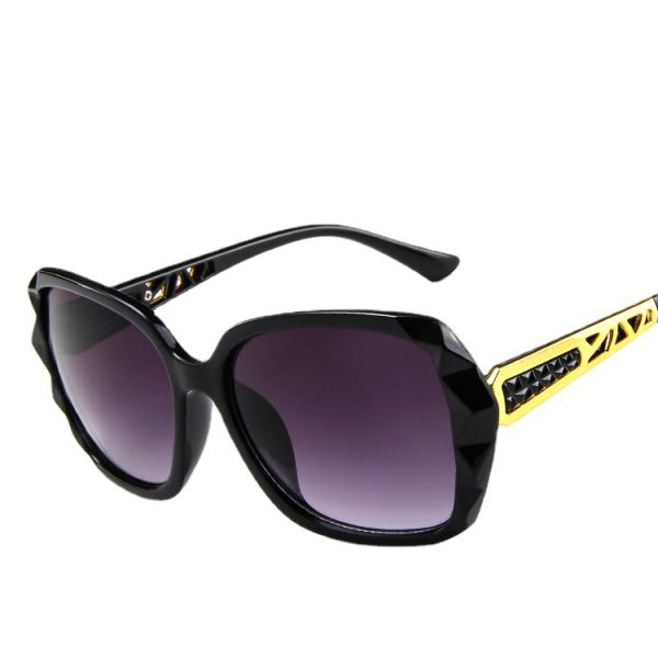 2025 New Women's Sunglasses Trendy Fashion Large Frame Sunscreen Sunglasses Vacation Vintage Sunglasses - Image 5