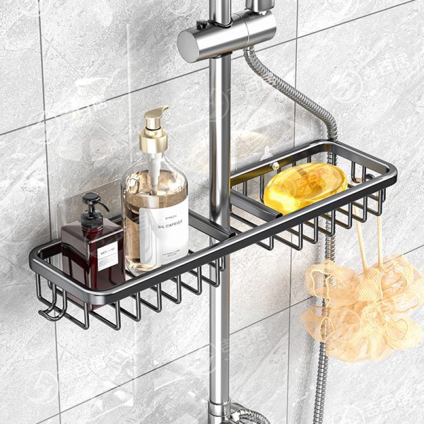The manufacturer provides bathroom punching-free shower racks, bathroom bathroom soap, shampoo storage racks