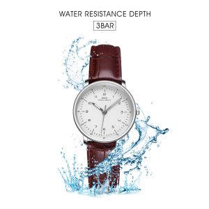 IBSO Couple Set New Belt Quartz Men's and Women's Watch Fashion Casual Analog Digital Graduated Watch