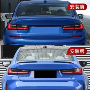 Applicable to 2019+ BMW BMW 3 Series G20 M3 320i 325i 330i rear wing top wing cross-border modifications