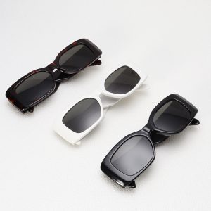 Arc de Triomphe 40282 square frame glasses high quality nylon lenses UV400 plate sunglasses high-end women's sunglasses