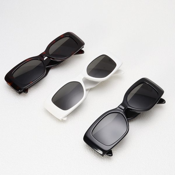 Arc de Triomphe 40282 square frame glasses high quality nylon lenses UV400 plate sunglasses high-end women's sunglasses - Image 4