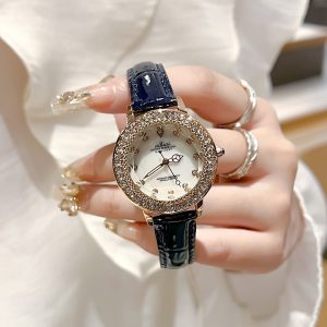 New trendy brand Korean fashion simple and versatile leather belt watch schoolgirl gift watch waterproof foreign trade