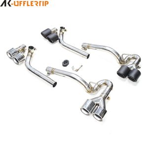 For BMW 5 Series E60 525i 523i 520i 530i Upgrade M5 Quad Muffler Tailpipe