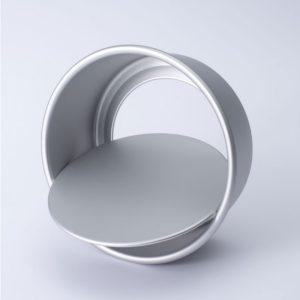 Aluminum alloy baking tray, anode, live bottom, chifon cake mold, non-sticking, solid bottom mousse, square round mold, baking tool