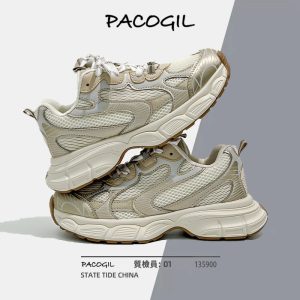 Huge comfort! Daddy Shoes Women's Summer Hot Thick-Soled Shoes Girls 2023 New Breathable Casual Sneakers Women's Shoes