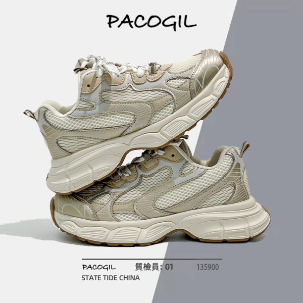 Huge comfort! Daddy Shoes Women's Summer Hot Thick-Soled Shoes Girls 2023 New Breathable Casual Sneakers Women's Shoes - Image 2