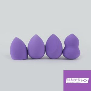 Beauty egg independent box wet and dry gourd water drop bevel puff makeup tempera makeup egg wholesale sponge