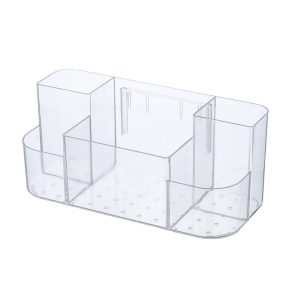 Plastic wall mounted cosmetic storage box home bathroom free toilet compartment toiletry rack