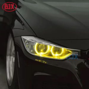 For BMW 3 Series 12-15 F30 F35 320i Xenon Headlights Lemon Yellow Daytime Running Lights Golden Eye