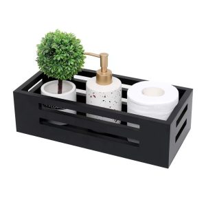 Wooden box, roll paper, bathroom storage box, toilet roll paper storage box, wooden bathroom toiletries organizer, wooden box