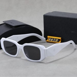 P family sunglasses, female Xiaohongshu, Internet celebrities, European and American fashion, the same personality, irregular color-blocked sunglasses, men and women