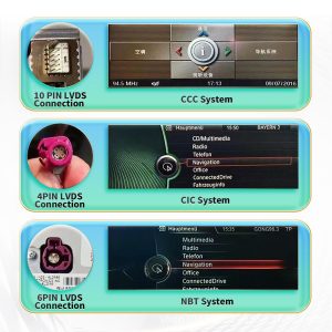 For 13-16 models BMW 5 Series F10 F11 520i 525i 528i NBT Android large screen navigation