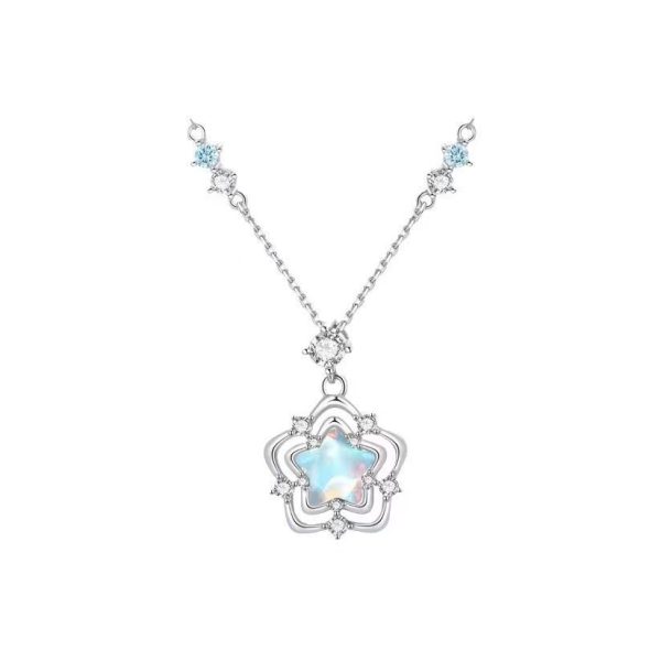 New Heart of the Ocean Necklace Women's Light Luxury Niche Design High-end Clavicle Chain Valentine's Day Gift for Girlfriend - Image 5