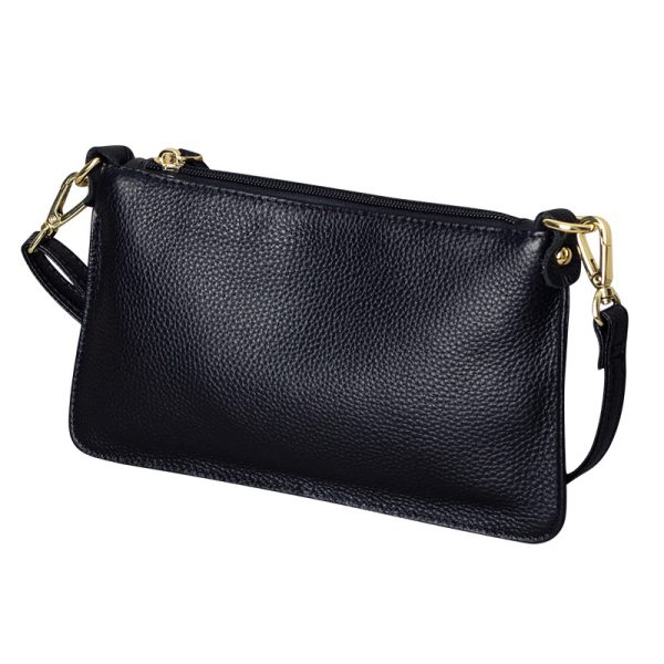 Women's Clutch Bag 2023 New Trendy Leather Clutch Bag Female Small Bag Clutch Bag Soft Leather Simple Mini Small Satchel Bag - Image 5