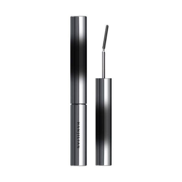 The small steel tube mascara is waterproof and non-smudge, the slender curly brush head is quick-drying, and the eyelashes are the same as the primer - Image 5