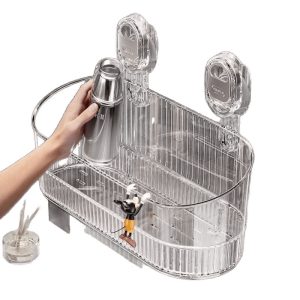 Suction cups, shelves in bathrooms, non-perforated walls, cosmetics shelves on walls, toilets, vanities, storage racks