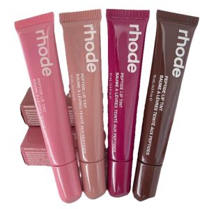 Spot rhode Hayley tinted Raspberry Ribbon Toast Espresso lip gloss lip gloss