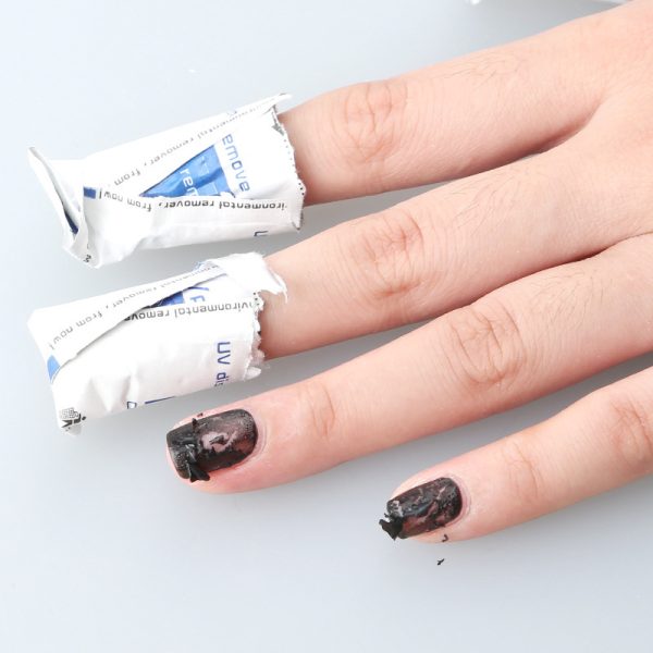 Miao Qian Nail Removal Bag contains nail removal water, nail removal scarf, nail art products, nail polish glue, genuine wholesale 200 pieces - Image 3