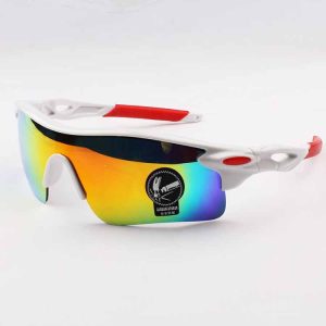 2025 new colorful trend glasses 009181 men's and women's outdoor sunshade glasses PC sports cycling sunglasses