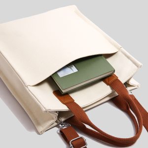New cross-body handbag bag women's printable logo set canvas bag ins high-end design backpack DIY