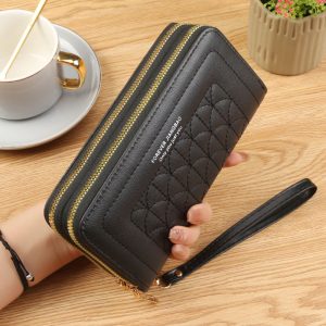 New women's wallet, Korean version, simple long ins, women's popular high-quality wallet, women's large-capacity mobile phone bag