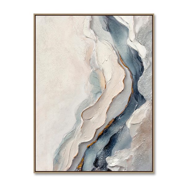 Source factory, light luxury, simple style, abstract hand-painted oil painting, living room, bedroom, sofa, background wall, decoration, hanging painting - Image 5